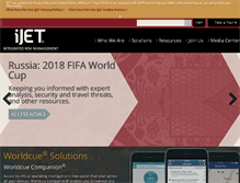 Tablet Screenshot of ijet.com