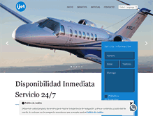 Tablet Screenshot of ijet.es